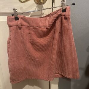 Rusty pink Jean skirt. Size 2.